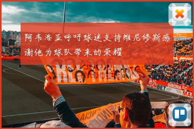 阿韦洛亚呼吁球迷支持维尼修斯感谢他为球队带来的荣耀